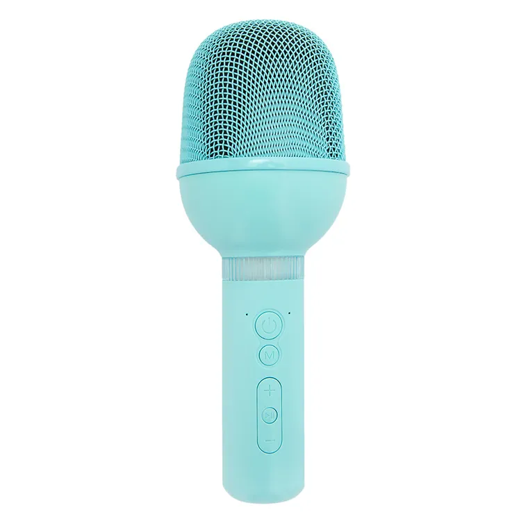 Smiki, Music World, microfon karaoke cu difuzor bluetooth, albastru