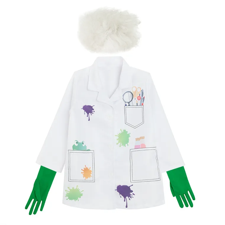 Smiki, Om de stiinta nebun, costum pentru copii, 7-8 ani