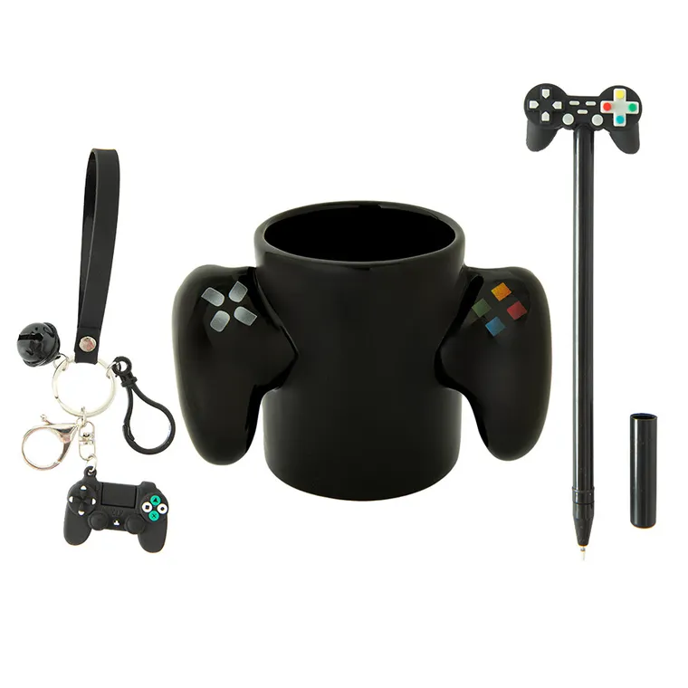 Smiki, Pad, cana cu accesorii, set cu breloc si pix