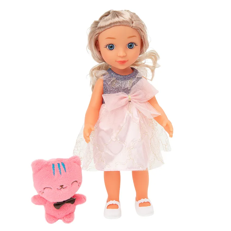 Smiki, papusa cu pisicuta de plus