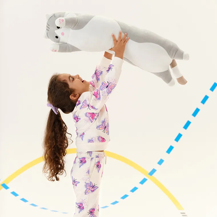 Smiki, Pisica, jucarie de plus, 90 cm