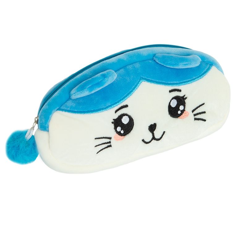 Smiki, Pisicuta, penar de plus, alb-albastru