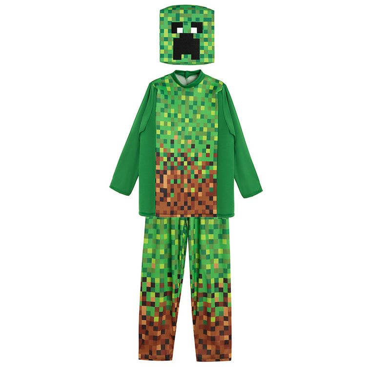 Smiki, Pixeli, costum pentru copii cu masca, 7-8 ani