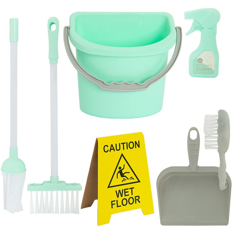 Smiki, Primul meu set de curatenie, galeata cu accesorii