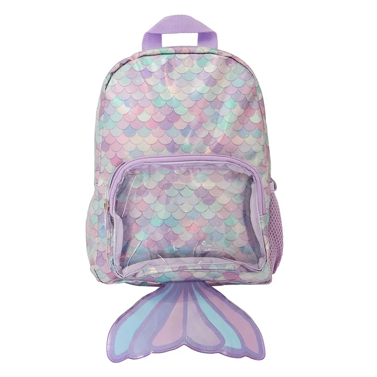 Smiki, rucsac pentru prescolari, Sirena violet