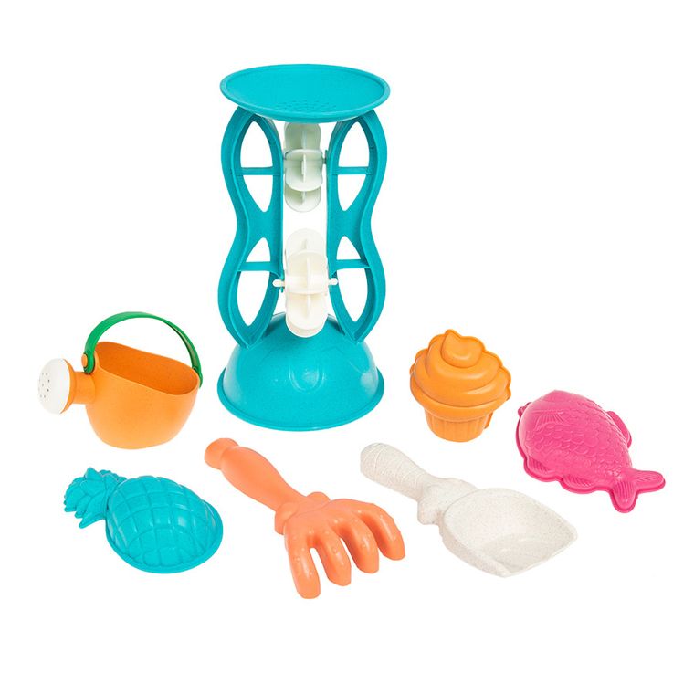 Smiki, set cu moara de apa pentru joaca in nisip