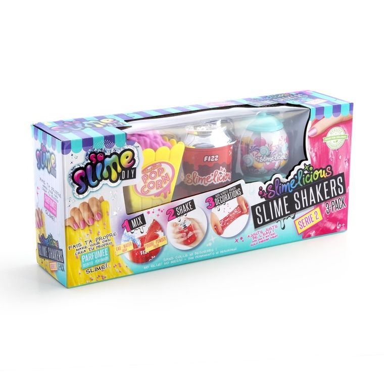 Smiki, So Slime, slime shaker, plastilina, DIY, set, 3 buc.