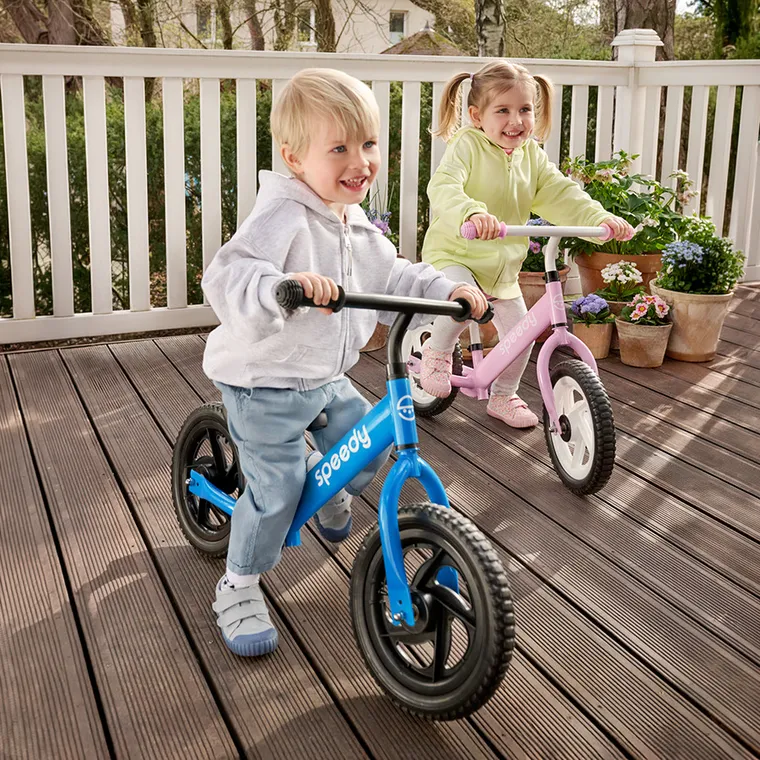 Smiki, Speedy, bicicleta de echilibru, albastru