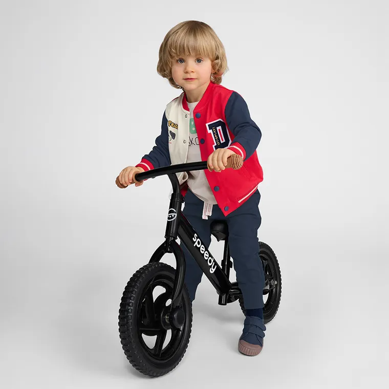 Smiki, Speedy, bicicleta de echilibru, negru