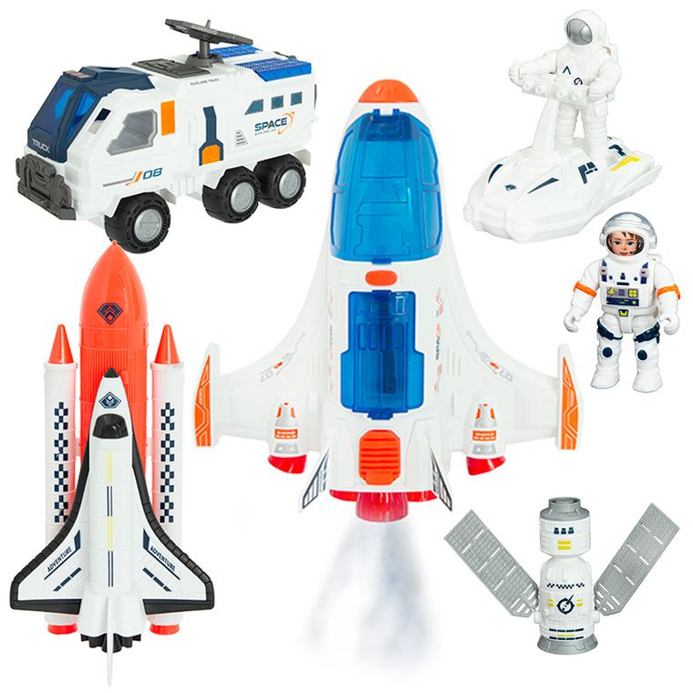 Smiki, Statie spatiala, set de figurine cu aburi