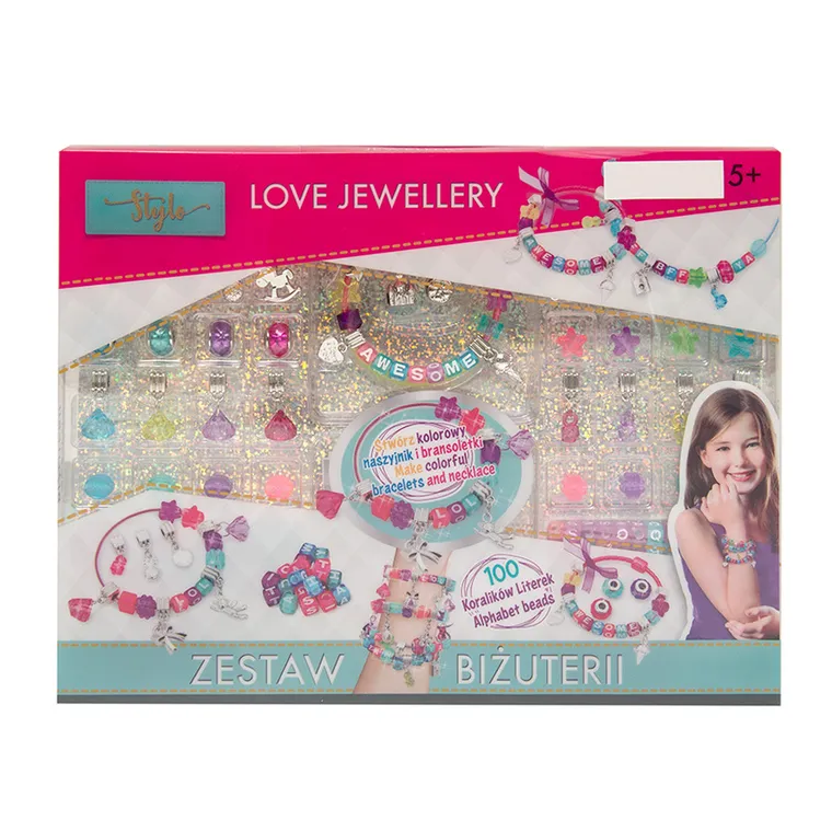 Smiki, Stylo, set de creat bijuterii, 200 elemente