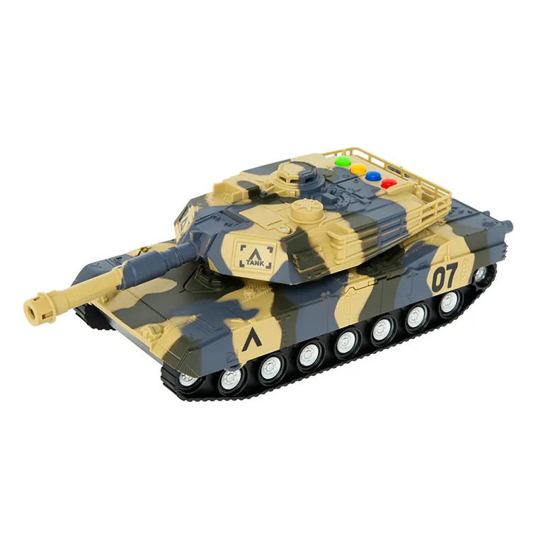 Smiki, Tank, vehicul cu lumini si sunete, 25 cm