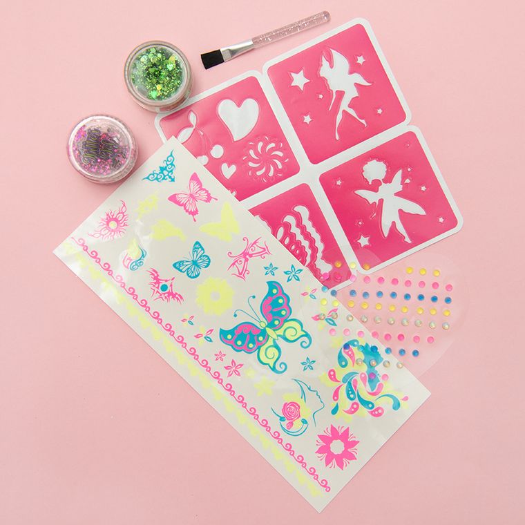 Smiki, Tatuaje care stralucesc in intuneric, set creativ