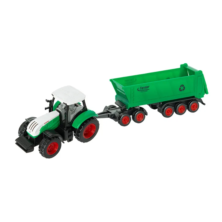 Smiki, Tractor cu remorca, vehicul, 1:72