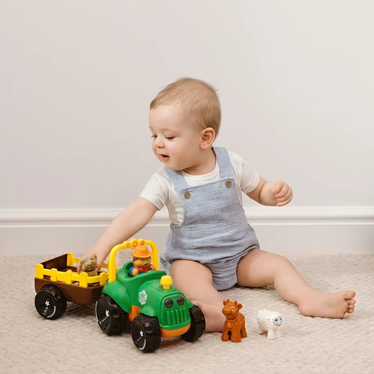 Smiki, tractor muzical, jucarie interactiva