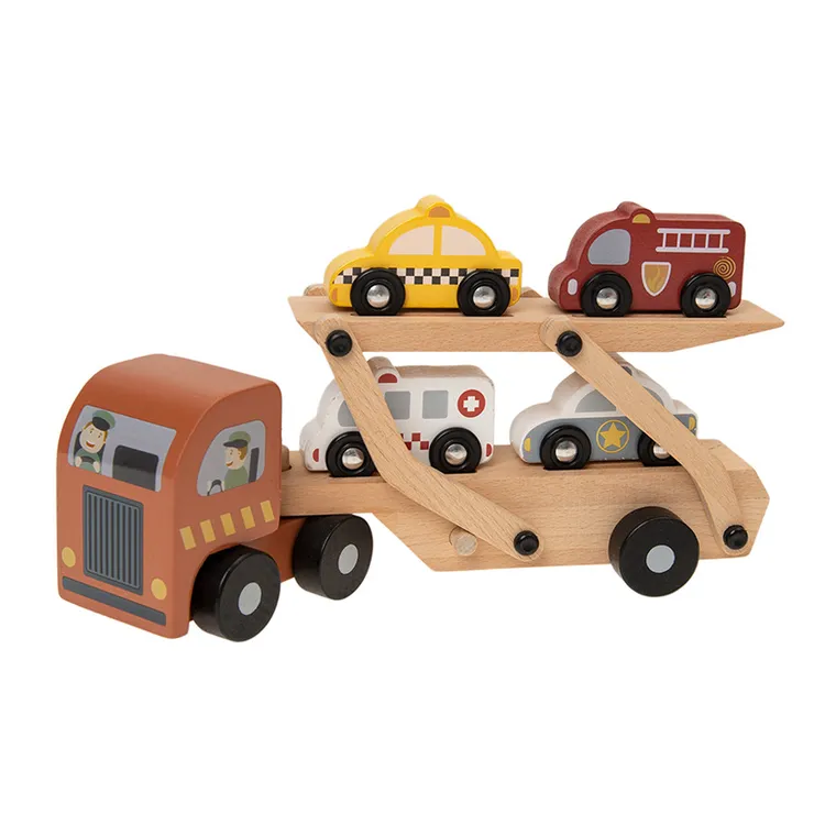 Smiki, Transport auto, vehicul din lemn