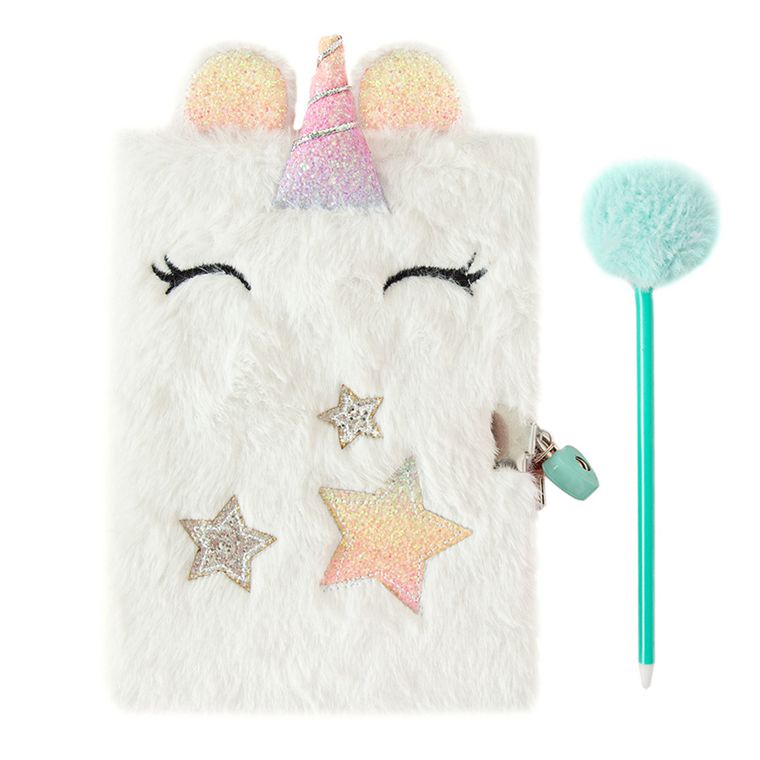 Smiki, Unicorn, jurnal de plus cu pix, 25-16 cm