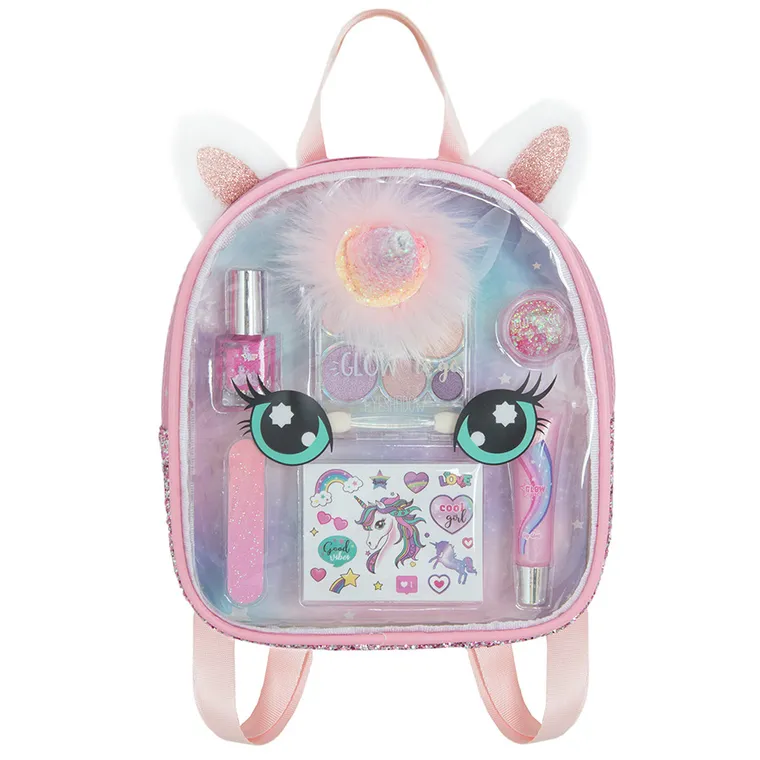 Smiki, Unicorn, rucsac cu set de cosmetice