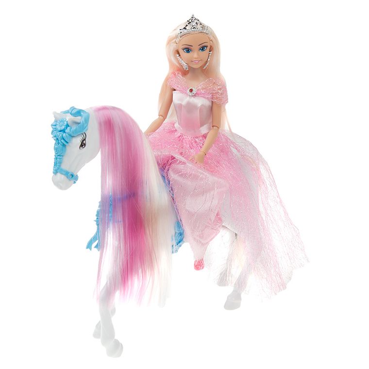 Smiki, Viki, papusa cu calut si accesorii, 30 cm