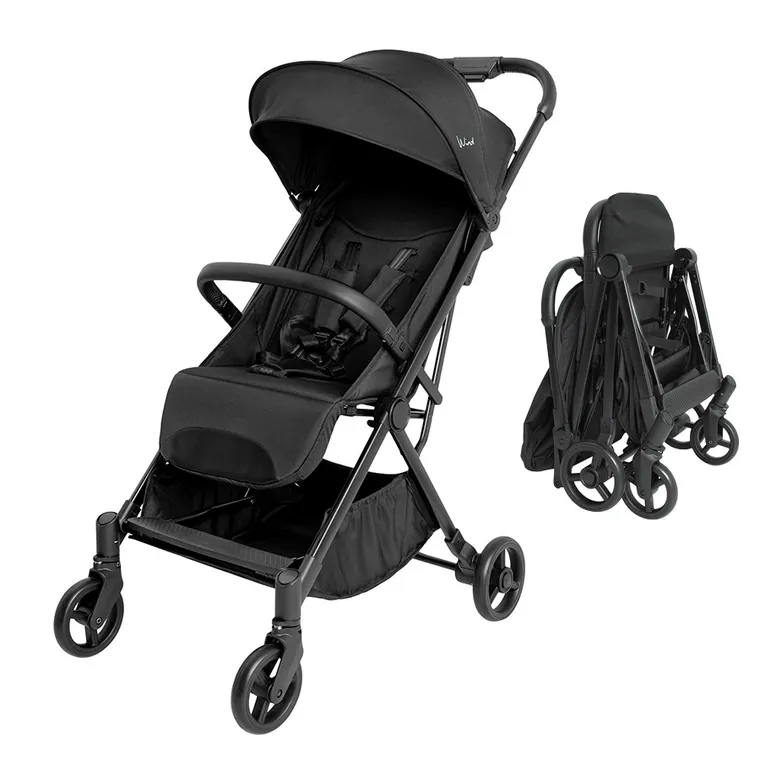 Smiki, Wind, carucior sport, negru