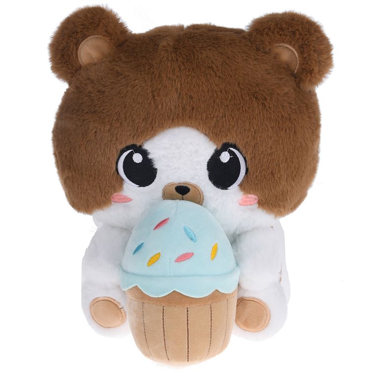 Smiki, Yummymals, Ursulet cu briosa, jucarie de plus, 28 cm