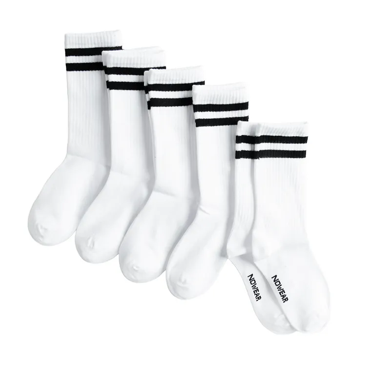 Sosete inalte basic 5-pack unisex NOWEAR