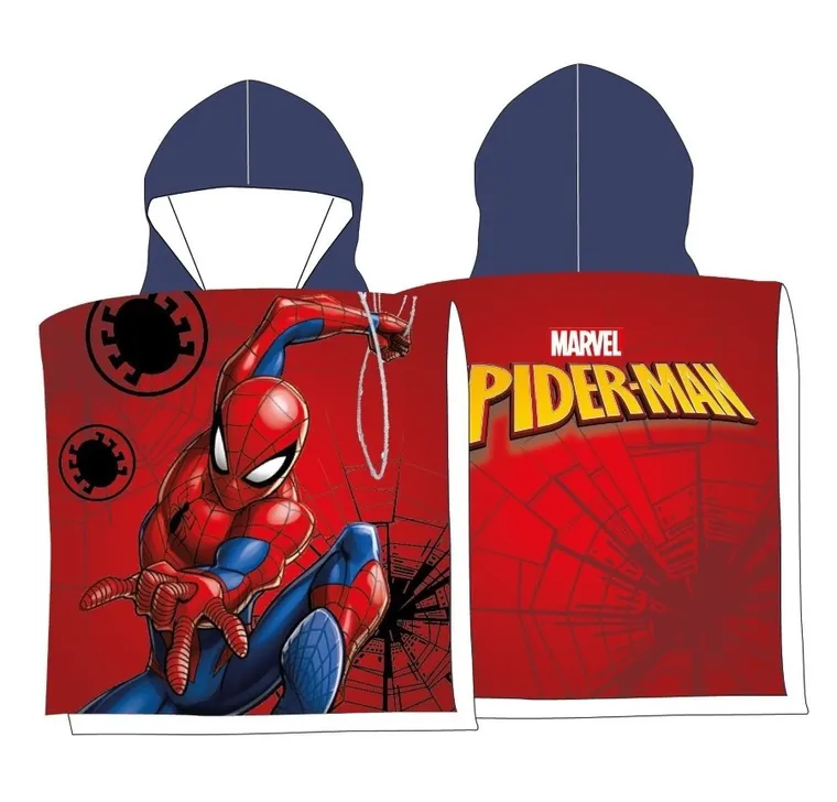 Spider-Man, prosop tip poncho, 50-100 cm