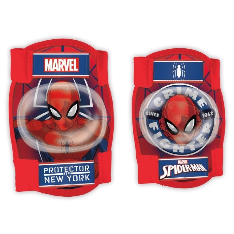 Spider-Man, set de protectie pentru coate si genunchi 2in1