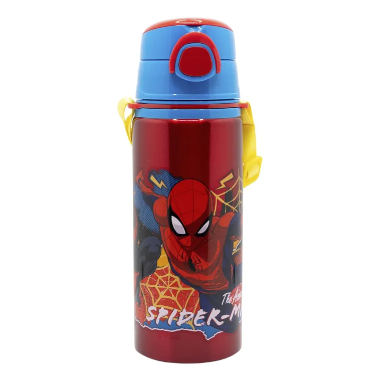 Spider-Man, sticla de apa din aluminiu cu maner, 730 ml