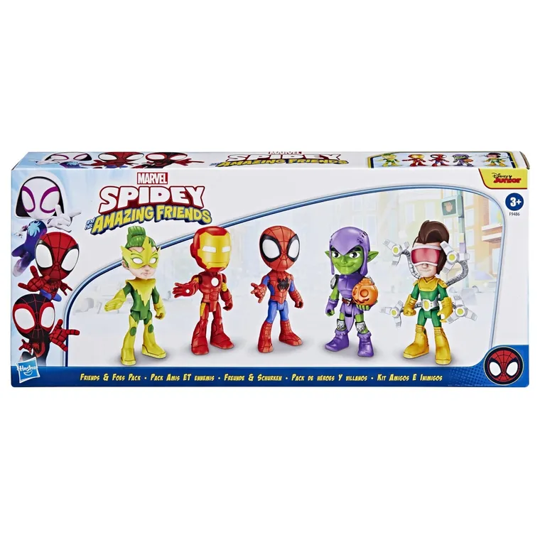 Spidey si prietenii, Friends & Foes, set de figurine