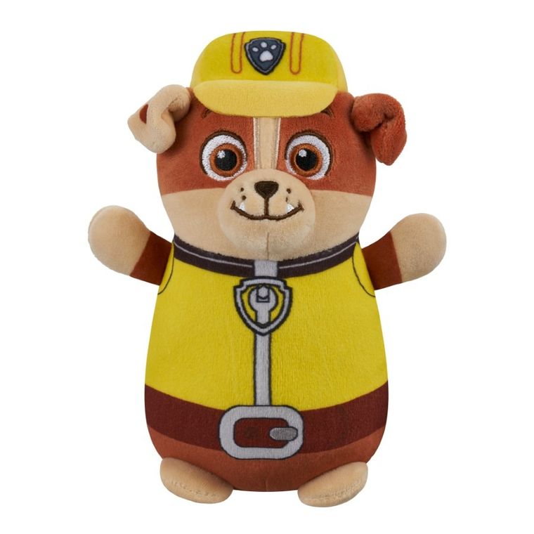 Squishmallows, Medium Plush, Hugmees, Paw Patrol, Rubble, jucarie de plus, 25 cm