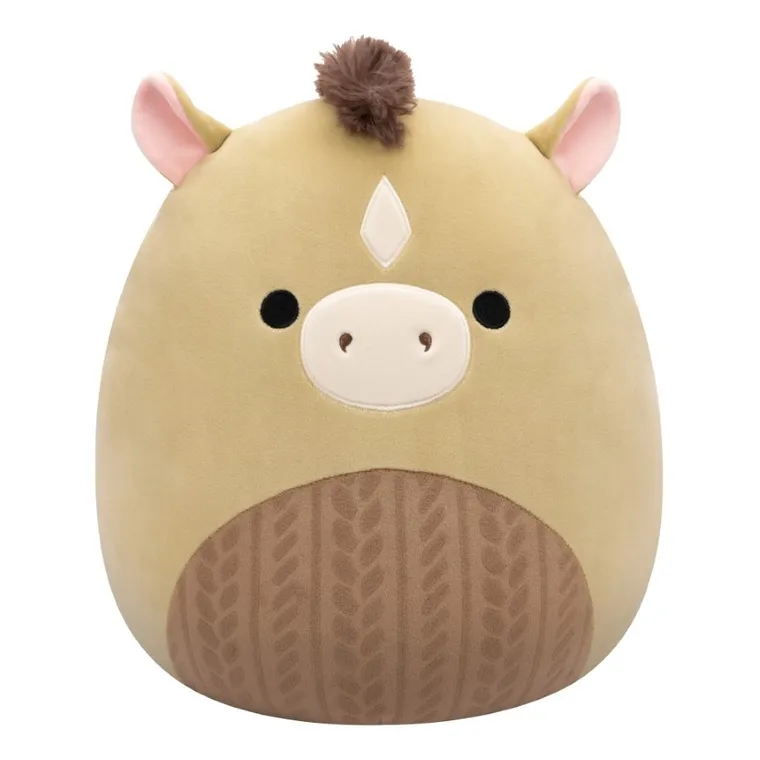 Squishmallows, Medium Plush, Olive Horse, jucarie de plus, 30 cm