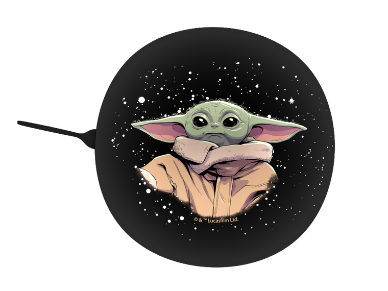 Star Wars, Mandalorian, sonerie de bicicleta, Retro, 6 cm