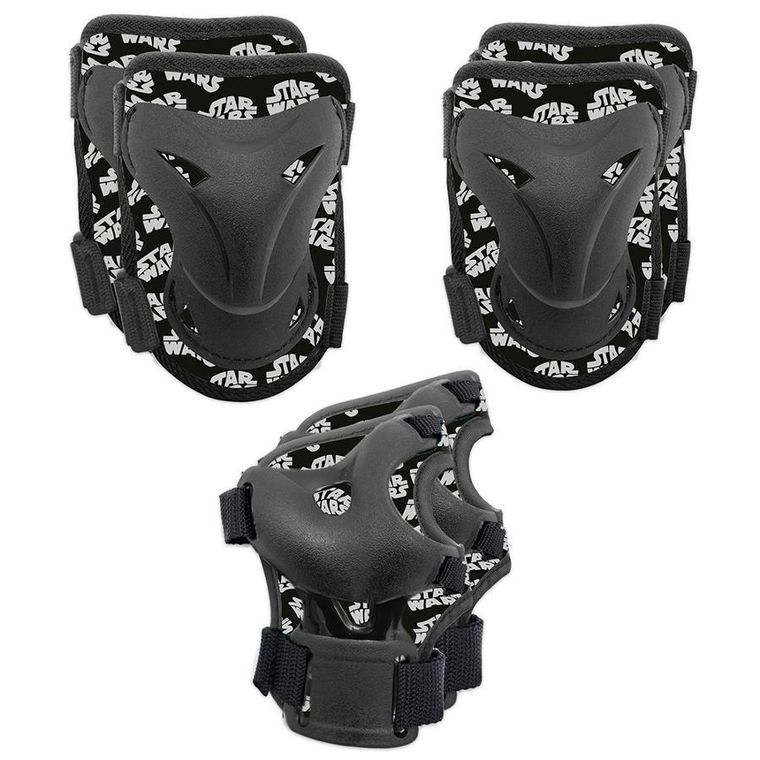 Star Wars, set de protectie pentru genunchi, coate, incheieturi