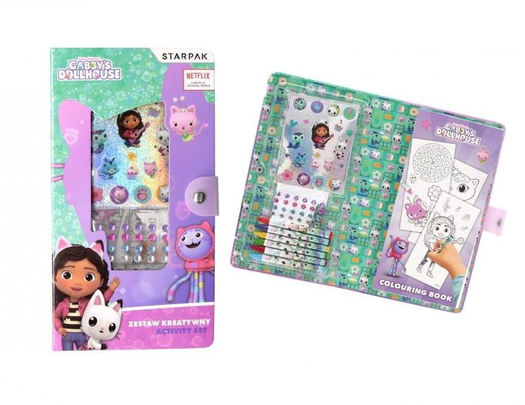 Starpak, Gabby's Dollhouse, set creativ