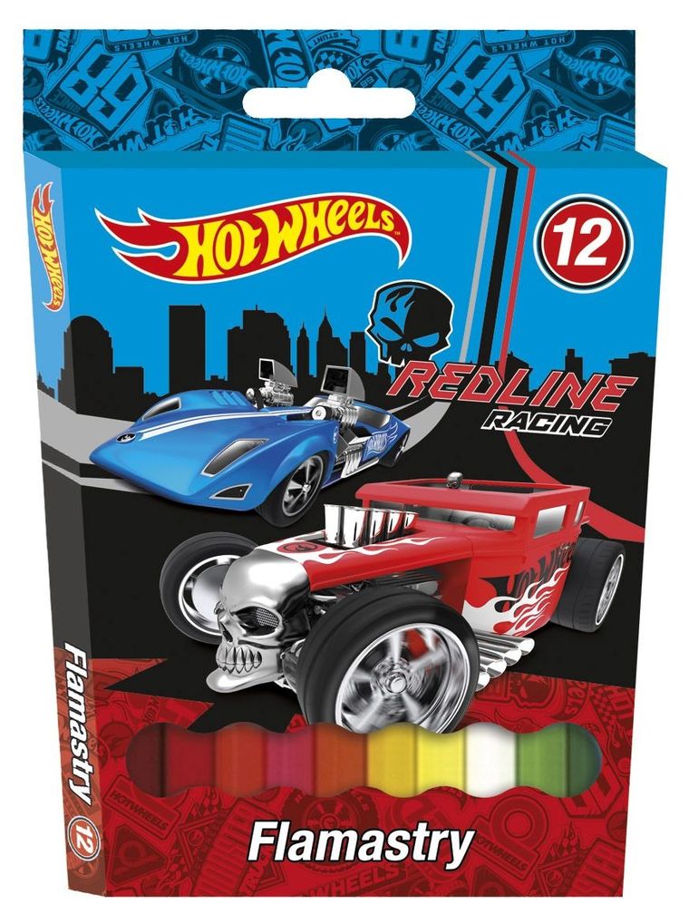 St.Majewski, Hot Wheels, carioci, 12 culori