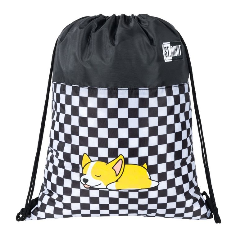 St.Right, rucsac cu snur, Sleepy Corgi