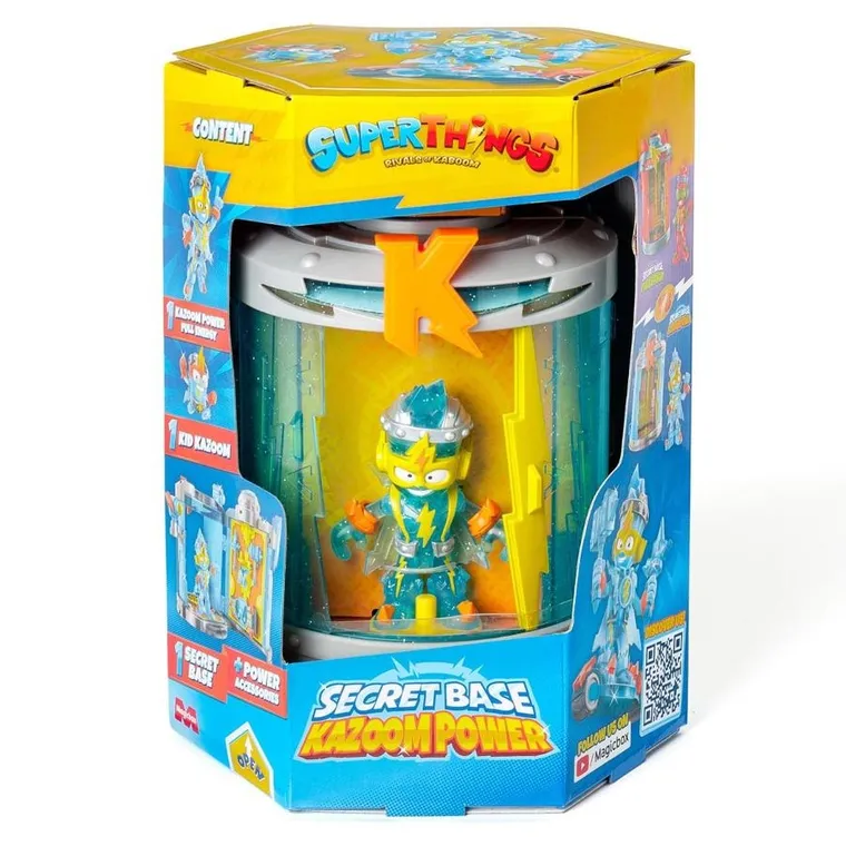 SuperThings, Secret Base, Kazoom Power, figurina - smyk.ro