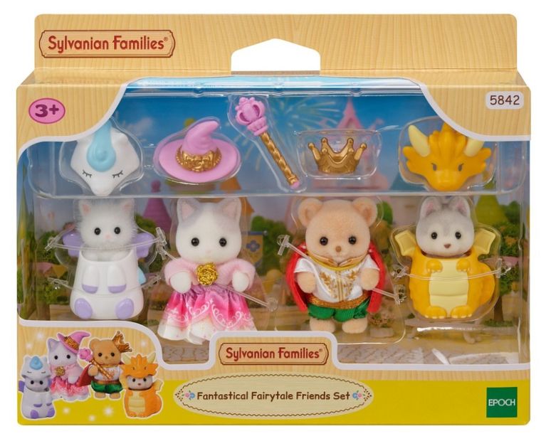 Sylvanian Families, 40th Anniversary, Fairytale Friends, set de figurine, 5842