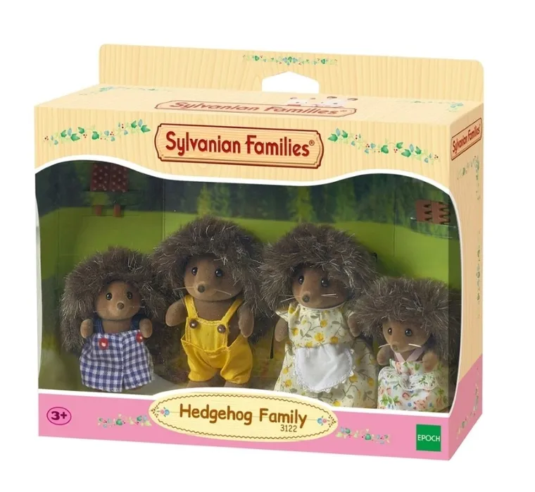 Sylvanian Families, Familia de arici, set de figurine, 4018