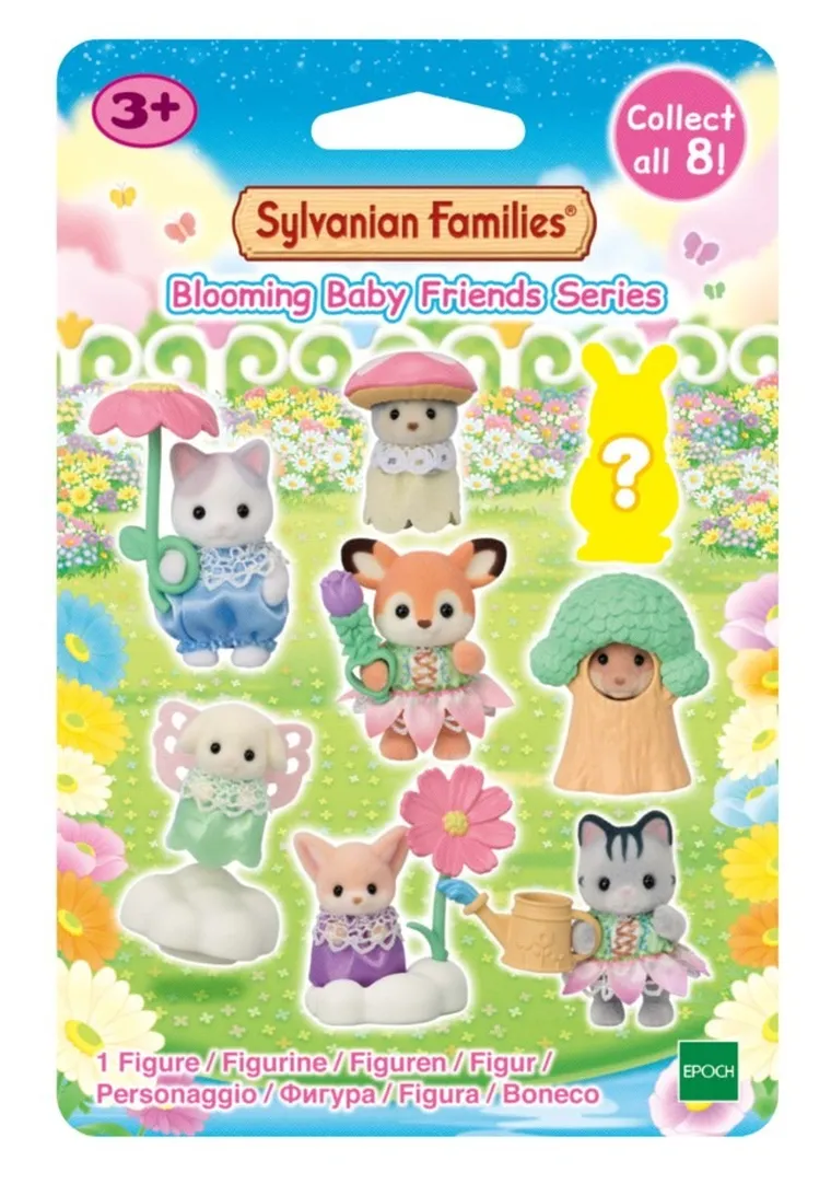 Sylvanian Families, Micutii primavaratici, punguta cu figurina surpriza, 5823, 1 buc.