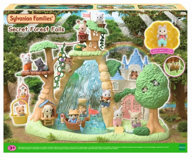 Sylvanian Families, Secret Forest, Insula cu cascada, 5761