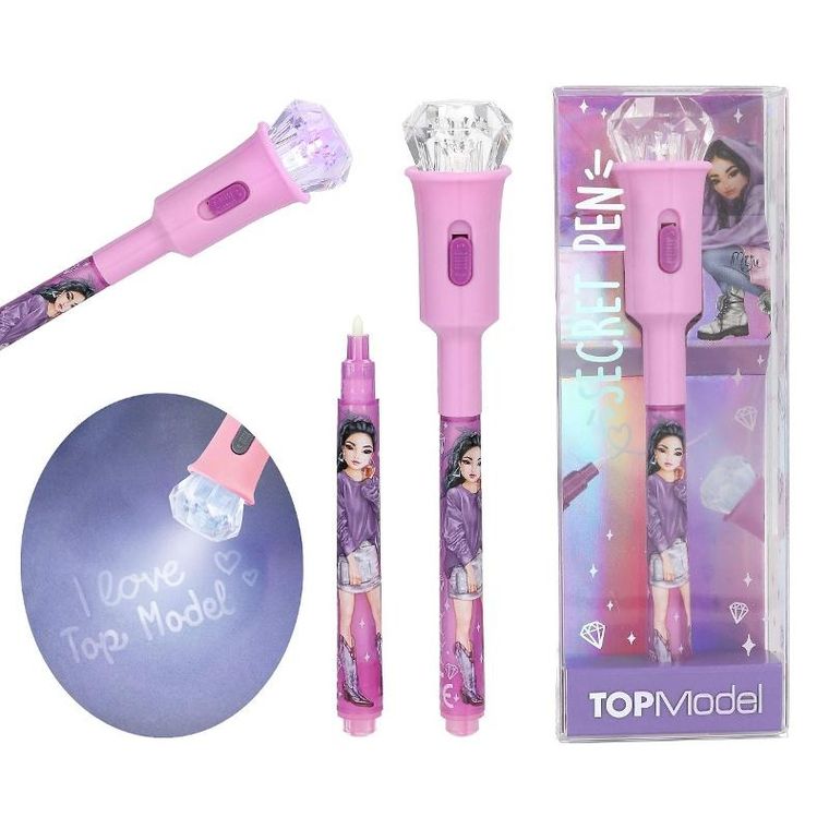 Top Model, stilou magic cu lumina LED