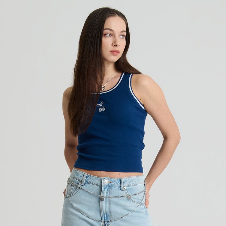 Top reiat cu adaos de modal NOWEAR