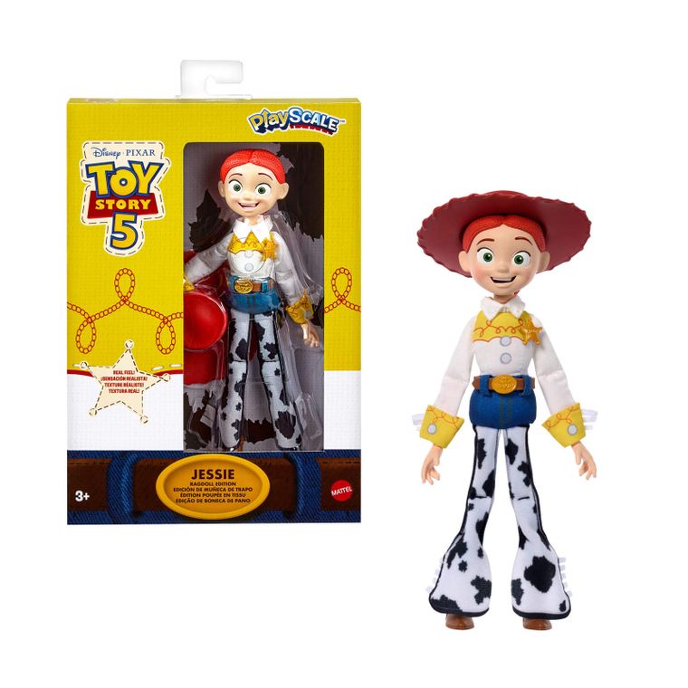 Toy Story 5, PlayScale, Jessie, papusa moale, 22 cm