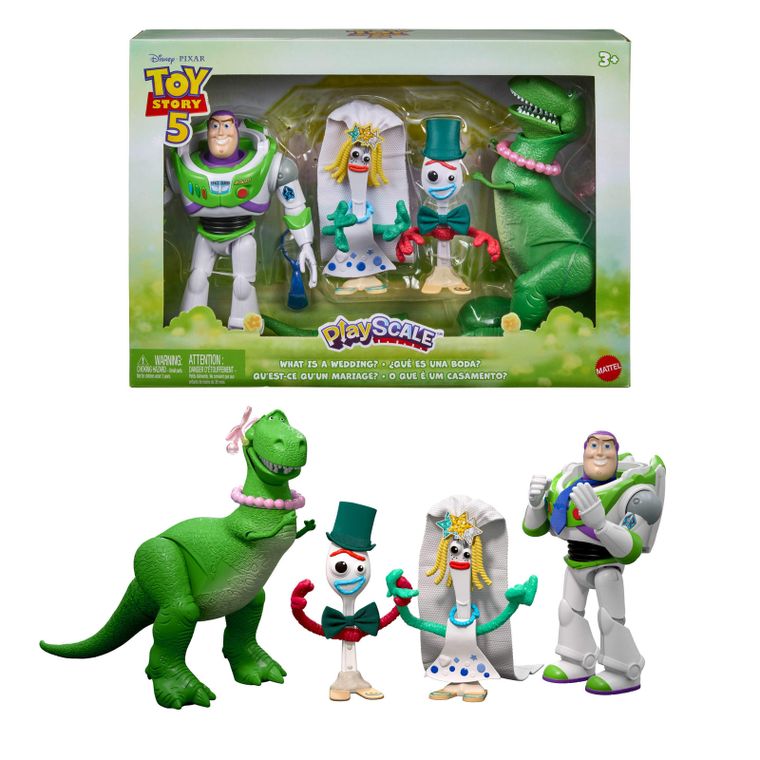 Toy Story 5, PlayScale, set de 4 figurine