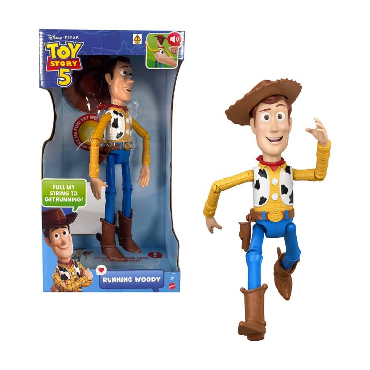 Toy Story 5, Woody, figurina interactiva, 30 cm