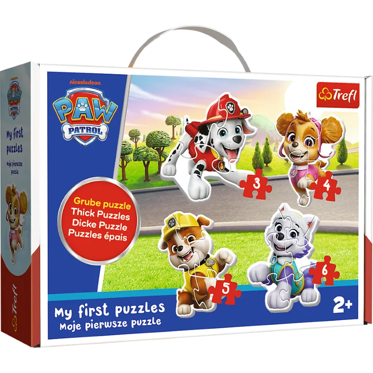 Trefl, Baby Classic, Paw Patrol, puzzle, 18 piese