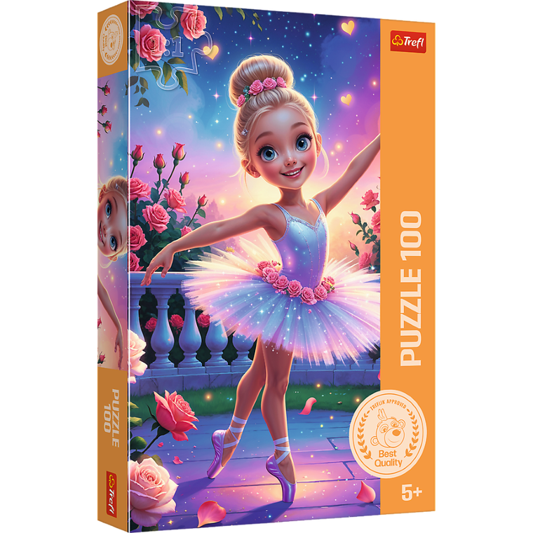 Trefl, Balerina, puzzle, 100 piese