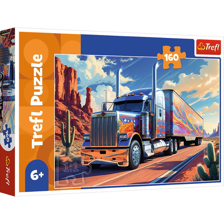 Trefl, Big Truck, puzzle, 160 piese